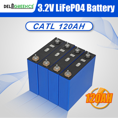 Bateria de lítio de Ucrânia CATL 120ah 3.2V LiFePO4 para o armazenamento de energia solar pelas REUNIÕES DDP