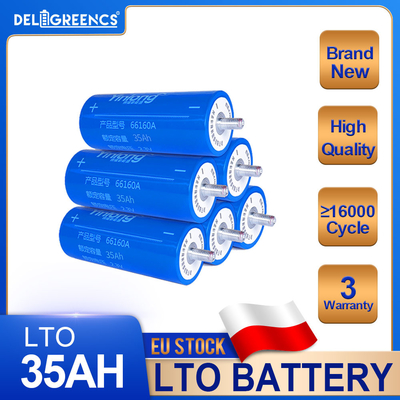 Transporte sem célula da bateria de Yinlong LTO do titanate do lítio do armazém 6C da UE para o áudio do carro