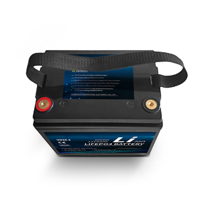 bateria portátil do lítio lifepo4 do certificado do CE do poder MSDS do bloco de 12V 50ah para o caminhão