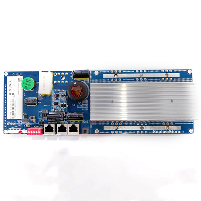 48V 16S100A Armazenamento de energia doméstica placa Seplos 3.0 BMS equilíbrio ativo 2A CAN 485 LCD