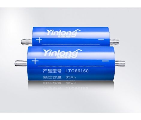 Pilhas cilíndricas de Yinlong LTO do bloco da bateria de 10C 66160 Bluetooth LiFePO4