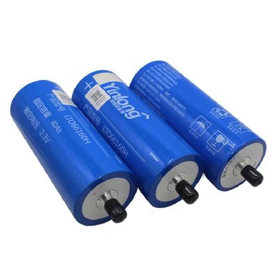 pilhas de Ion Solar Battery Yinlong LTO do lítio de 40ah 66160H para o áudio do carro