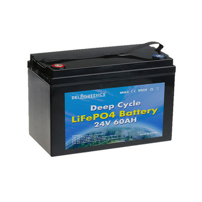 2000 vezes 60Ah 24V LiFePO4 bateria personalizada para triciclo