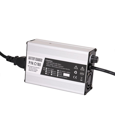 O FCC dos carregadores de bateria LiFePO4 200-240VAC 12V 24V 36V 2A 5A 10A ETL certificou