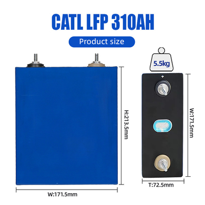 Bateria de lítio da categoria 3.2V Lifepo4 300ah 320ah de CATL Deligreen A para o rv
