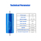 Bateria prismático solar do Titanate da bateria 2.3V LTO das baterias LTO 33Ah Yinlong do ciclo produtivo longo