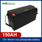Bateria de lítio da proteção 12V 150AH do controle de temperatura para a fonte de alimentação da hélice do motor/rv